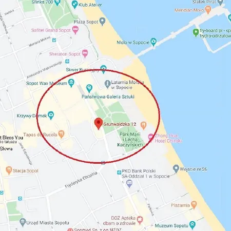 Apartment Sea & 50 M Monte Casinno 100 M Lux Sopot