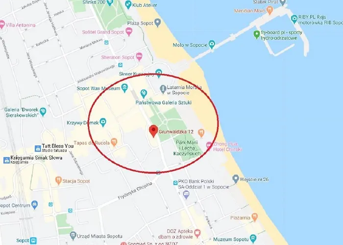 Appartement Sea & 50 M Monte Casinno 100 M Lux Sopot