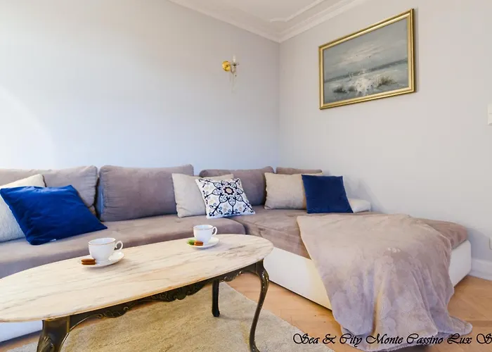 Sea & 50 M Monte Casinno 100 M Lux Appartement *