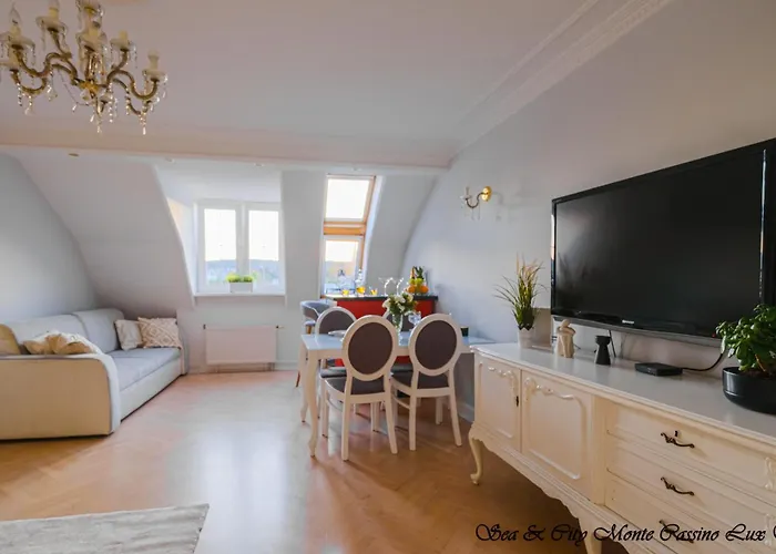 Appartement Sea & 50 M Monte Casinno 100 M Lux Sopot