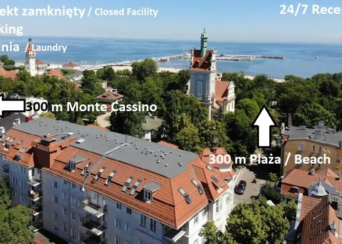 Sea & 50 M Monte Casinno 100 M Lux Sopot